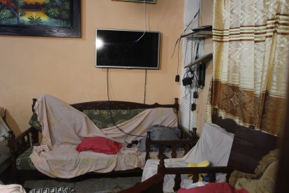 Así lucía el centro de operaciones en Guasmo sur.