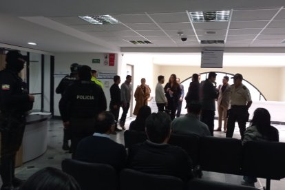 Tras la diligencia, algunos asistentes expresaron su inconformidad.