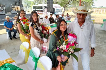 En el evento también se escogió a la reina.