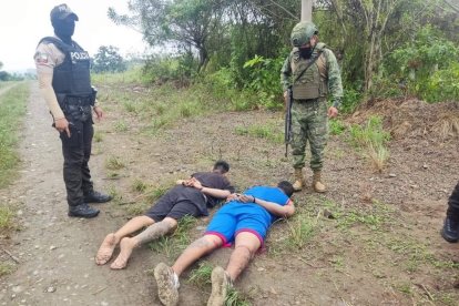 Los capturados pertenecerían a un grupo terrorista que opera en Pasaje.