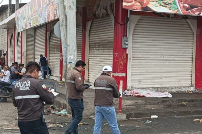 Otro de los asesinatos se cometió cerca al mercado.