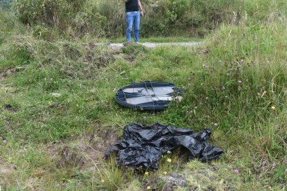 En la escena del crimen todavía había una gran cantidad de sangre.
