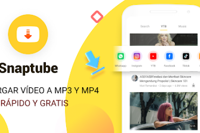 Es una aplicación para Android que permite la descarga de vídeos, películas, canciones, fotos, música, etc. desde diversas fuentes