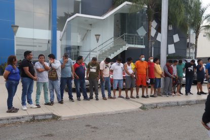 Varios de los detenidos tenía múltiples antecedentes penales.