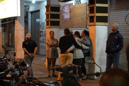 Una de las víctimas reportadas en Babahoyo murió en un restaurante.