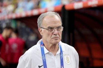 Marcelo Bielsa es el DT de la selección de Uruguay