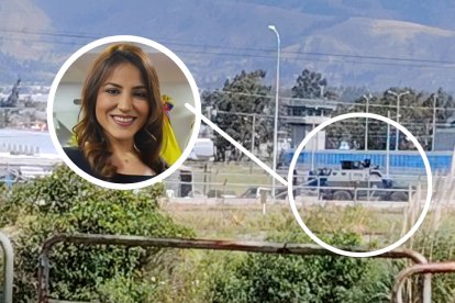 Mayra Salazar fue trasladada en un vehículo militar, blindado, el 12 de julio de 2024.