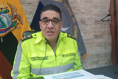 El comandante de la Zona 6 de la Policía, coronel José Vargas, habló para EXTRA sobre la situación de Ponce Enríquez.