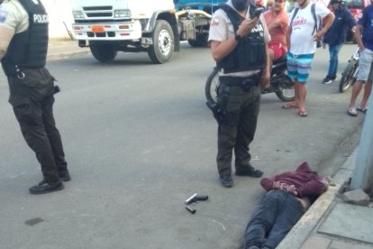 El sujeto capturado.