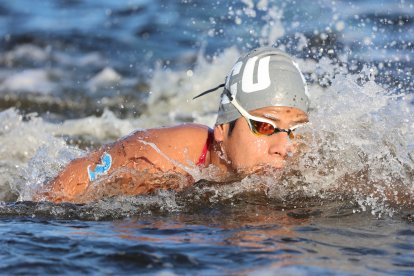 David Farinango entrena con fuerza de cara a los Juegos Olímpicos en París.