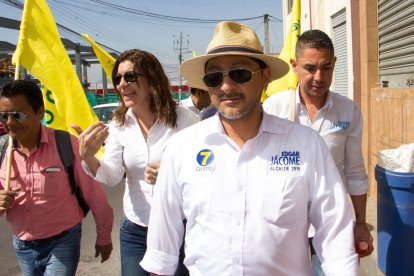Édgar Jácome fue candidato a la Alcaldía de Quito, en 2019.