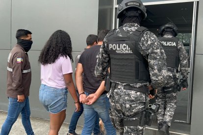 Los detenidos fueron puestos a órdenes de las autoridades judiciales