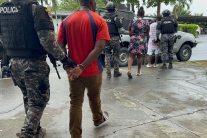 Sospechosos fueron puestos a orden de la autoridad competente.