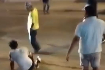 El hecho se registró la noche de este domingo 21 de julio.