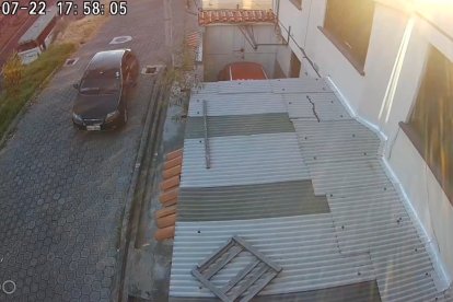 Esto quedó grabado en Loma de Puengasí.