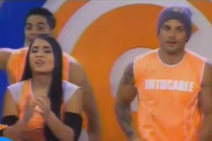 Yuleysi Coca en el reality Combate de RTS.