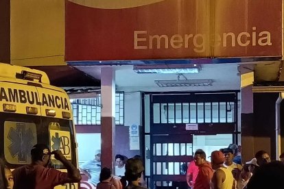 Luego de unas cuatro horas, en el hospital de Quevedo falleció el sospechoso.