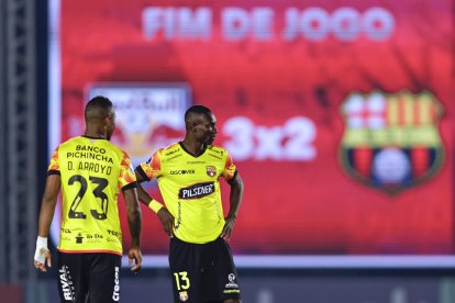 Barcelona fue eliminado de la Copa Sudamericana.