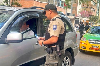La Policía brindó recomendaciones vehiculares a los ciudadanos de Quito
