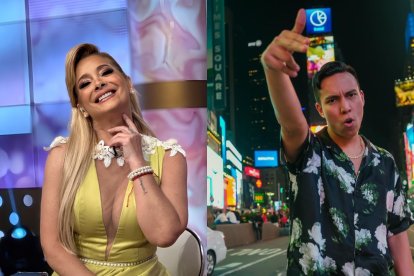 La presentadora Marián Sabaté mostró interés por el actor Álex Vizuete.