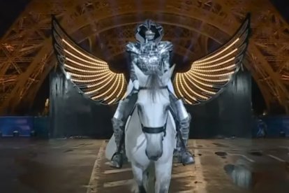 Las personas rechazaron las imágenes que se transmitieron en el acto de la inauguración.