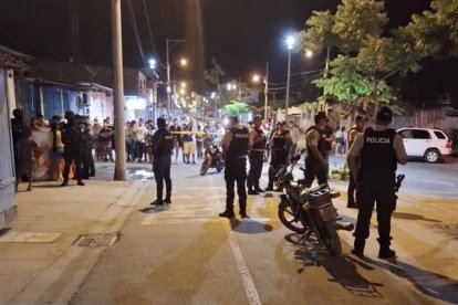 Las fuerzas del orden han intervenido Manabí.