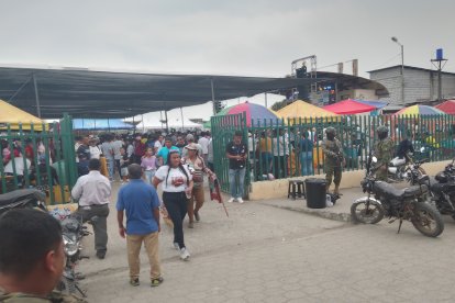 La gente acudió con gusto al evento en Santa Lucía.