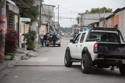 En este sector de Guayaquil se registró el atentado.