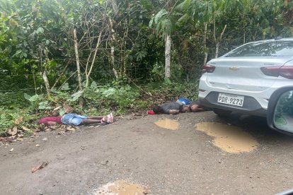 Así fueron hallados los cuerpos