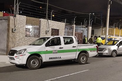 Hubo detenciones en Ambato.