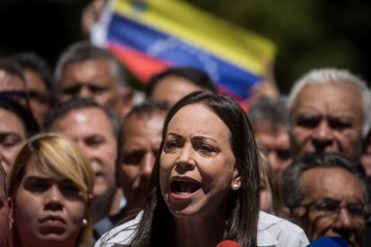 María Corina Machado sigue luchando por el reconteo de votos en Venezuela.