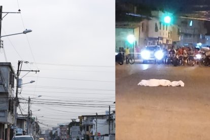 El sector dónde ocurrió el ataque armado.