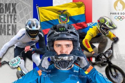 Alfredo Ocampo, ciclista ecuatoriano.