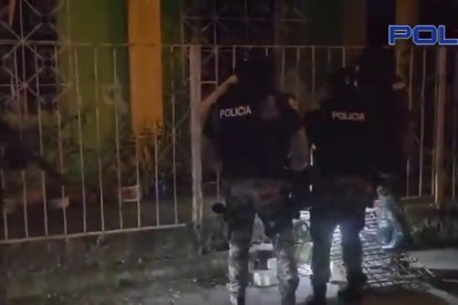 El operativo se ejecutó la madrugada de este miércoles 7 de agosto.