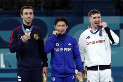 Carlos Yulo, deportista de Filipinas.