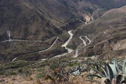 El río Guayllabamba tiene una corriente de agua muy fuerte