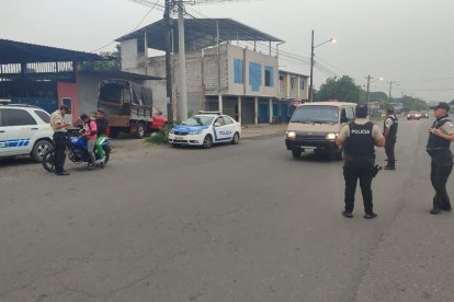 En el limite provincial entre Cotopaxi y Los Ríos los operativos se intensificaron.