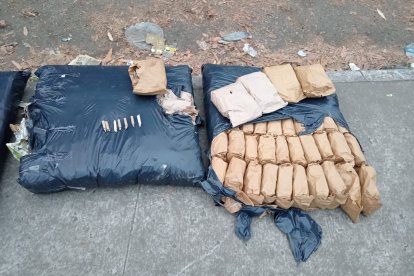 Explosivos serían usados para cometer extorsiones.