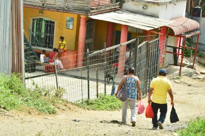 El sector donde se registró el hecho de sangre.