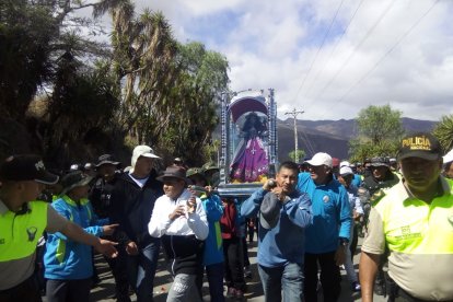 En la mañana de este 17 de agosto se realizará una nueva caminata con la efigie, seguida de miles de creyentes.