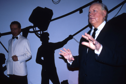Alfred Hitchcock fue tan importante para el cine que su imagen está presente en museos del mundo.