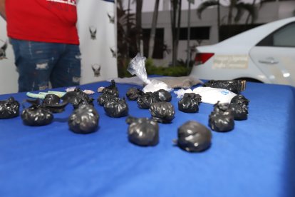 Había droga entre lo decomisado.