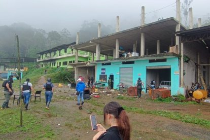 El sector donde ocho personas fueron baleadas, seis muerieron.