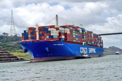 La llegada de esta embarcación aportara en la comercialización con China.