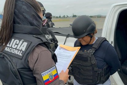 Alexandra Estrada es la pareja de alias negro Tulio.