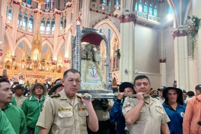 Este sábado 17 de agosto inició la romería de la Virgen de El Cisne.