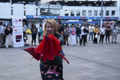 Cada una de ellas mostró sus mejores dotes de actuación.