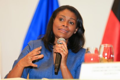 Diana Salazar, fiscal general del Estado ecuatoriano.