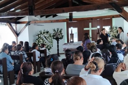 La tarde de este martes 20 de agosto se cumplió el velorio y funeral de la abogada Gabriela Echeverría.