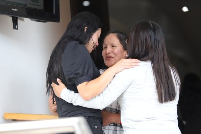 Los familiares de Jordan lo despidieron con tristeza.